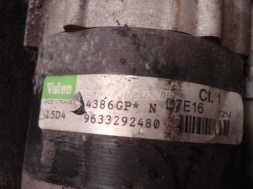 CITROEN C2 - 2005 - 9633292480 - önindító