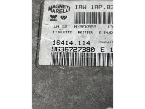 PEUGEOT 206 - 2002 - 9636727380 - motorvezérlő