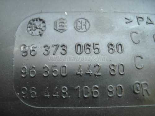 PEUGEOT PARTNER - 2003 - 9637306580C - turbócső