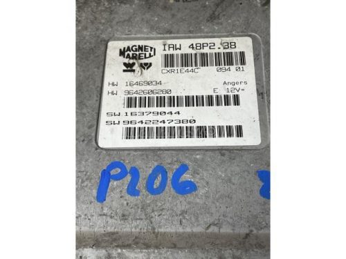 PEUGEOT 206 - 2001 - 9642247380, 9642606280 - motorvezérlő elektronika