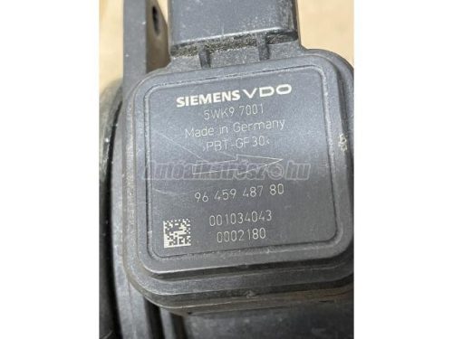 PEUGEOT 407 | VOLVO S40,  V50 | FORD FOCUS | CITROEN C5 - 2004 - 9645948780 - légmennyiségmérő