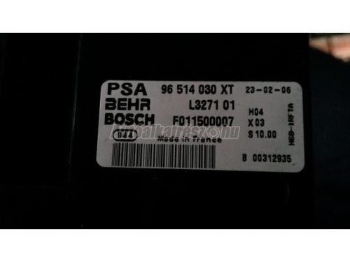 CITROEN XSARA PICASSO - 2007 - 96514030XT - klímavezérlő