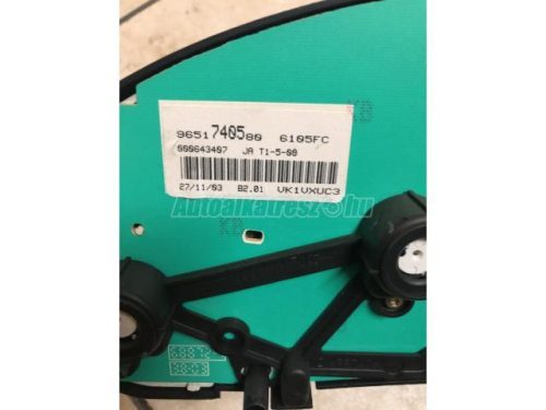 PEUGEOT 206 - 2004 - 9651740580 - kilométer óra