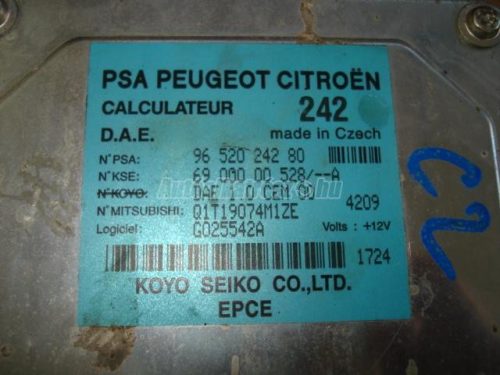 CITROEN C2 - 2005/03 - 9652024280 - szervokormány vezérlő