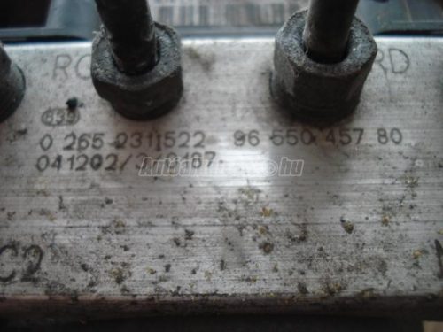 CITROEN BERLINGO - 2000 - 9655045780, 0265800415 - abs tömb
