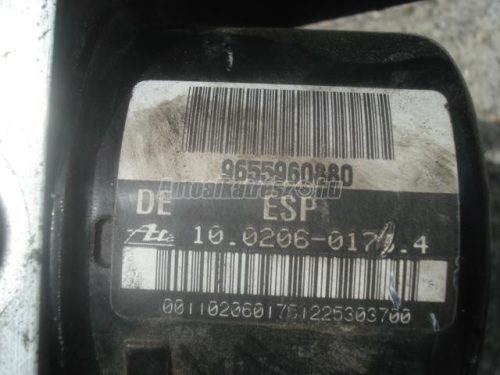 PEUGEOT 206 - 2006 - 9655960880 - abs kocka