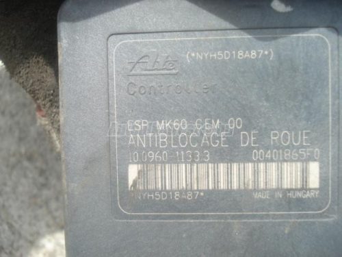 PEUGEOT 206 - 2006 - 9655960880 - abs kocka