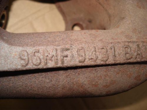FORD FIESTA - 2000/04 - 96MF9431BA - kipufogó csonk