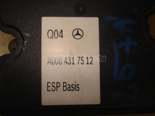 MERCEDES-BENZ A-OSZTÁLY - 2013 -  A0084317512, 0265242214 - abs tömb