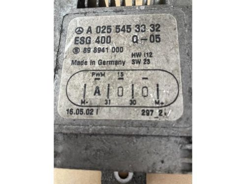 MERCEDES-BENZ VANEO - 2004 - A0255453332  - hűtőventillátor motor relé