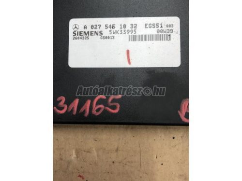 MERCEDES-BENZ E-OSZTÁLY - 2000 - A0275451032, 5WK33995 - sebességváltó vezérlő elektronika