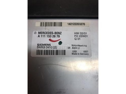 MERCEDES-BENZ C-OSZTÁLY - 2001 - A1111532679  - motor vezérlőegység