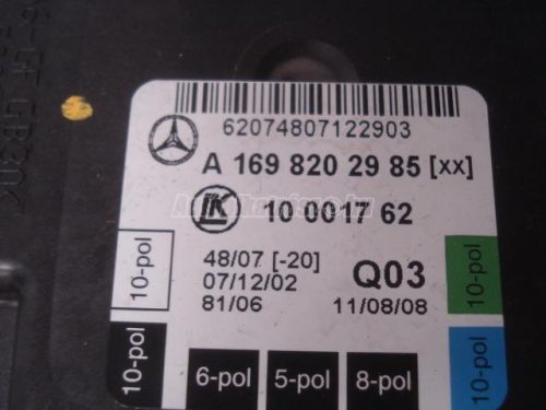 MERCEDES-BENZ A-OSZTÁLY - 2008 - A1698202985 - vezérlőegység