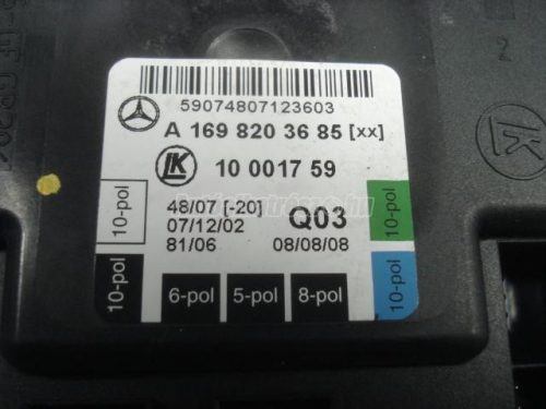 MERCEDES-BENZ A-OSZTÁLY - 2008 - A1698203685 - vezérlőegység