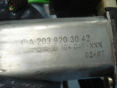 MERCEDES-BENZ C-OSZTÁLY - 2003 - A2038203042, A2038202942 - motoros ablakemelő szerkezet