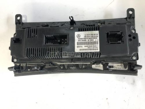 MERCEDES-BENZ E-OSZTÁLY - 2010 - A2129008608  - klíma vezérlőpanel