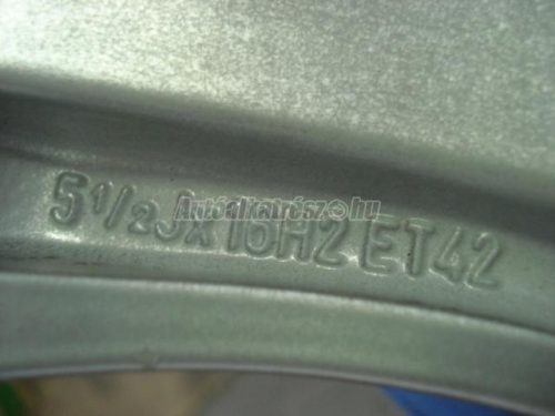 MERCEDES-BENZ A-OSZTÁLY VANEO, A41440... - Gyári alufelni 16x5,5