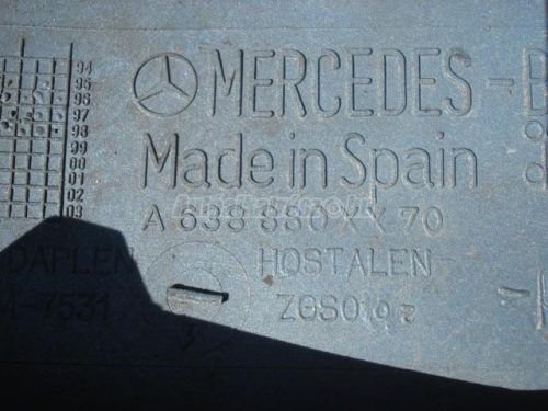 MERCEDES-BENZ VITO - A638880XX70 - lökhárító