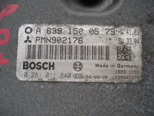 SMART FORFOUR - 2004 - A6391500579 - motorvezérlő computer