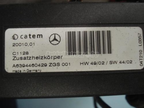 MERCEDES-BENZ VITO - 2008 - A6394460429 - fűtőradiátor