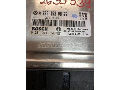 MERCEDES-BENZ A-OSZTÁLY - 1999 - A6881530879 - motor vezérlőegység
