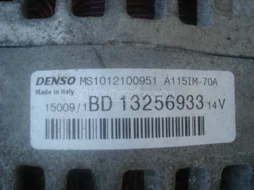 OPEL CORSA D - 2007 - BD13256933 - generátor