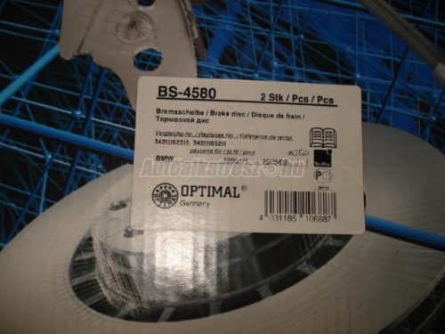 BMW 3-AS SOROZAT - BS-4580 - féktárcsa