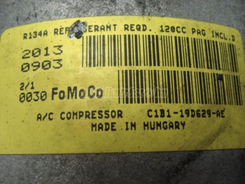 FORD FIESTA - 2013/03 - C1B1-19D629-AE - klímakompresszor