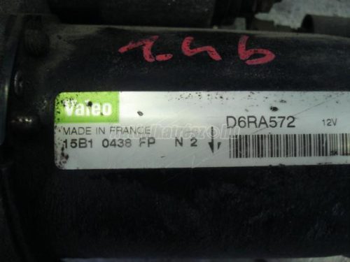 PEUGEOT 206,  307 - 2003 - D6RA572 - önindító