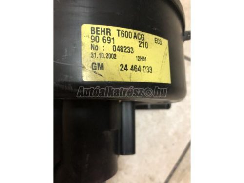 OPEL ZAFIRA A - 2007 - GM24464033  - fűtőmotor