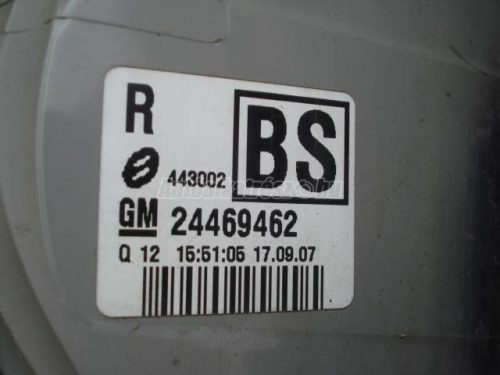 OPEL VECTRA C - 2006 - GM24469462 - lámpa
