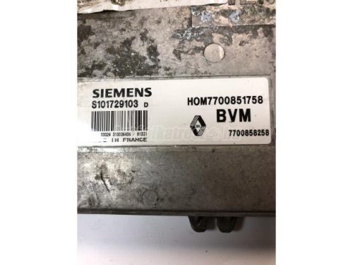 RENAULT CLIO - 1993 - HOM7700851758  - motor vezérlőegység