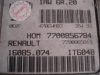 RENAULT TWINGO - 1995 - HOM7700856784 - motor vezérlőegység