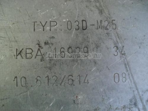 MERCEDES-BENZ VITO - KBA 16929 - katalizátor