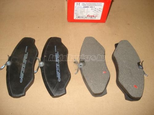 NISSAN PRIMASTAR | RENAULT TRAFIC,  ESPACE | OPEL VIVARO | VAUXHALL VIVA - 2005 - 23099.180.1 - fékbetét készlet, tárcsafék