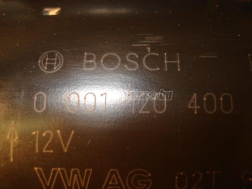 VOLKSWAGEN LUPO,  POLO,  NEW BEETLE,  GOLF IV,  GOLF,  BORA | AUDI A2 | SKODA FABIA | SEAT IBIZA - 2004 - 0001120400 - önindító