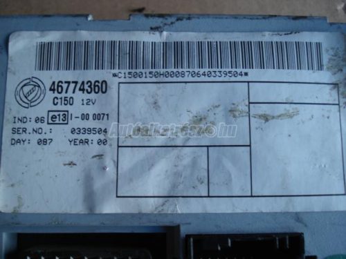 FIAT PUNTO - 2000/03 - immobilizer