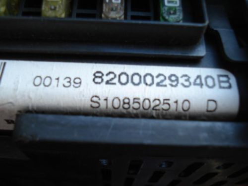 RENAULT SCENIC - BSI Modul
