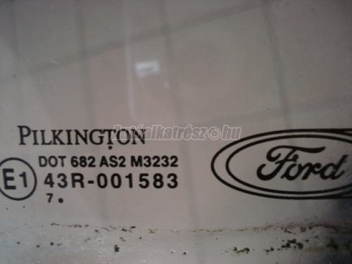 FORD FUSION - oldalüveg