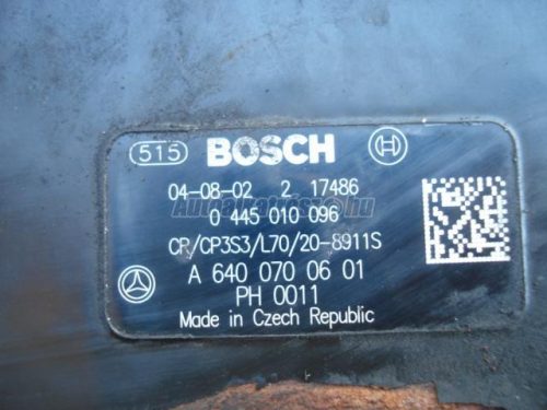 MERCEDES-BENZ A-OSZTÁLY,  B-OSZTÁLY | SMART FORFOUR - 2005 - 6400700601 - nagynyomású szivattyú