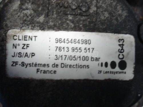 CITROEN JUMPER | PEUGEOT BOXER | FIAT DUCATO - 2003 - 9645464980 - hidraulika szivattyú, kormányzás