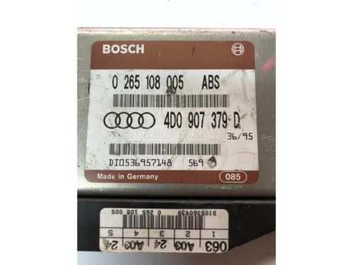 AUDI A6,  A4 - 1996 - vezérlő, fék- menetdinamika