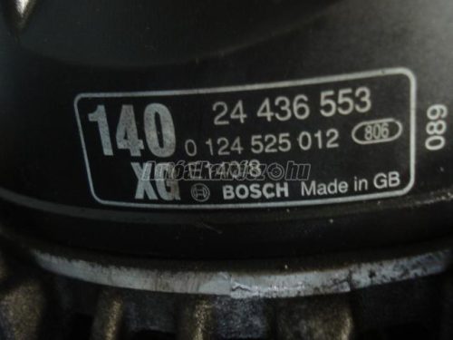 OPEL VECTRA,  VECTRA B,  SIGNUM,  VECTRA C,  VECTRA - 2003 - 0124525012 - generátor