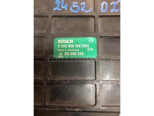 VOLKSWAGEN GOLF II,  JETTA II,  PASSAT | AUDI 80,  100,  COUPE - 1986 - 0280800104 - vezérlő, üzemanyag befecskendezés