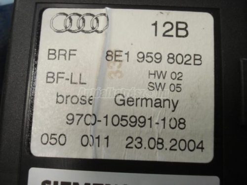 AUDI A4 - elektromos ablakemelő motor