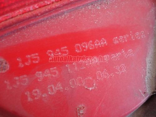 VOLKSWAGEN BORA - 2002 - hátsó lámpa