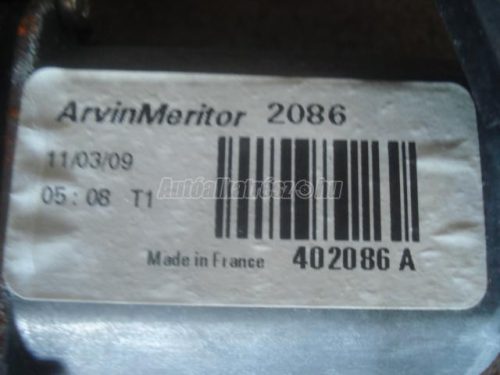 ablakemelő szerkezet