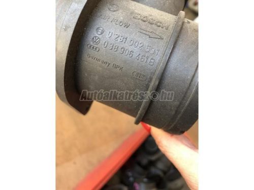 VOLKSWAGEN CADDY,  MULTIVAN,  TRANSPORTER,  TOURAN,  GOLF PLUS,  FOX | SKODA ROOMSTER,  OCTAVIA | SEAT IBIZA,  CORDOBA,  TOLEDO - 2006 - 0281002531 - légmennyiségmérő