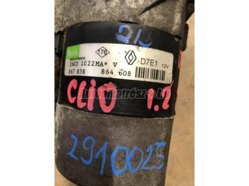 RENAULT CLIO,  TWINGO,  KANGOO,  MODUS,  THALIA | NISSAN KUBISTAR - 2000 - 864608 - önindító
