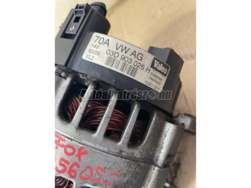 VOLKSWAGEN POLO,  FOX | SEAT IBIZA,  CORDOBA | SKODA FABIA - 2006 - 03D903025H  - generátor